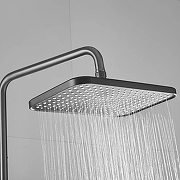 Душевая система Shevanik S6836T цвет Оружейная сталь-5