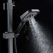 Душевая система Shevanik S7036H цвет Черный матовый-6