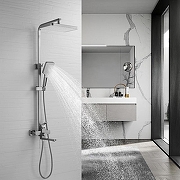 Душевая система Shevanik S70 S7036L цвет Сатин-4