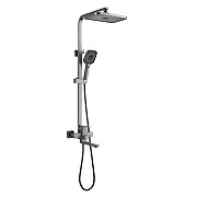 Душевая система Shevanik S7036T цвет Оружейная сталь