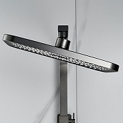 Душевая система Shevanik S7036T цвет Оружейная сталь-2