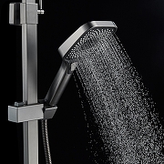 Душевая система Shevanik S7036T цвет Оружейная сталь-7