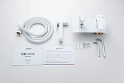 Гигиенический душ со смесителем Shevanik S8005F цвет Белый матовый-6