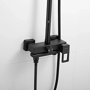 Душевая система Shevanik S8236H цвет Черный матовый-5