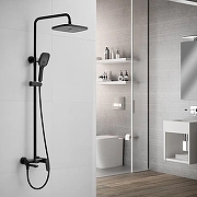 Душевая система Shevanik S8536H цвет Черный матовый-1