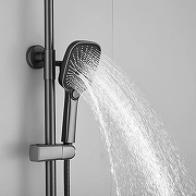 Душевая система Shevanik S8536T цвет Оружейная сталь-4