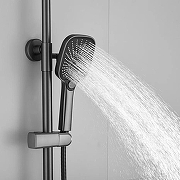 Душевая система Shevanik S8536T цвет Оружейная сталь-5