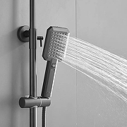 Душевая система Shevanik S8836H цвет Черный матовый-7