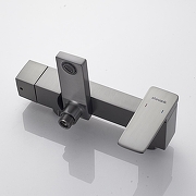 Душевая система Shevanik S8936T цвет Оружейная сталь-6