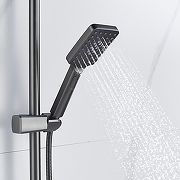 Душевая система Shevanik S8936T цвет Оружейная сталь-19