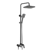 Душевая система Shevanik S9136H цвет Черный матовый