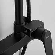 Душевая система Shevanik S9136H цвет Черный матовый-3