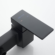 Гигиенический душ со смесителем Shevanik S96H S9605H-1 цвет Черный матовый-8
