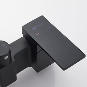 Душевая система Shevanik S9636H цвет Черный матовый-4