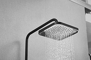 Душевая система Shevanik S9736H цвет Черный матовый-2