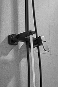 Душевая система Shevanik S9736H цвет Черный матовый-3