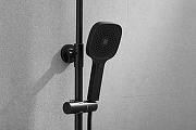 Душевая система Shevanik S9736H цвет Черный матовый-5