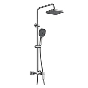 Душевая система Shevanik S9736T цвет Оружейная сталь