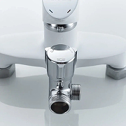 Душевая система Shevanik S9836F цвет Белый Хром-6