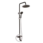 Душевая система Shevanik S9836H цвет Черный Хром