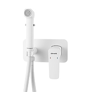 Гигиенический душ со смесителем Shevanik S9905C цвет Белый матовый