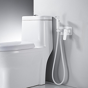 Гигиенический душ со смесителем Shevanik S9905C цвет Белый матовый-8