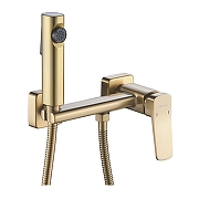 Гигиенический душ со смесителем Shevanik S99 S9905G-1 цвет Золотой сатин