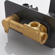 Гигиенический душ со смесителем Shevanik S9905T цвет Оружейная сталь-5