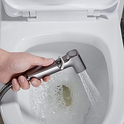 Гигиенический душ со смесителем Shevanik S9905T цвет Оружейная сталь-7