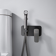 Гигиенический душ со смесителем Shevanik S9905T цвет Оружейная сталь-12