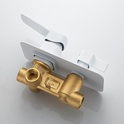 Душевая система Shevanik S99C S9935C цвет Белый матовый-2