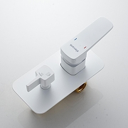 Душевая система Shevanik S99C S9935C цвет Белый матовый-3