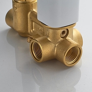 Душевая система Shevanik S99C S9935C цвет Белый матовый-4