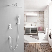 Душевая система Shevanik S99C S9935C цвет Белый матовый-19