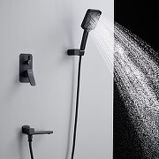 Душевая система Shevanik S99H S9935H цвет Черный матовый-12