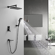 Душевая система Shevanik S99H S9935H цвет Черный матовый-16