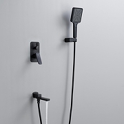 Душевая система Shevanik S99H S9935H цвет Черный матовый-17