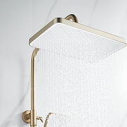 Душевая система Shevanik S9936G цвет Золотой сатин-12