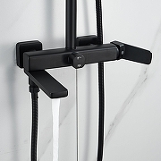 Душевая система Shevanik S9936H цвет Черный матовый-7