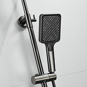 Душевая система Shevanik S9936T цвет Оружейная сталь-3