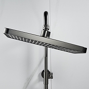 Душевая система Shevanik S9936T цвет Оружейная сталь-5