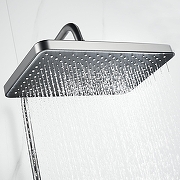 Душевая система Shevanik S9936T цвет Оружейная сталь-7