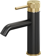 Смеситель для раковины Allen Brau Priority 5.31A01-31GB цвет Черный Золото