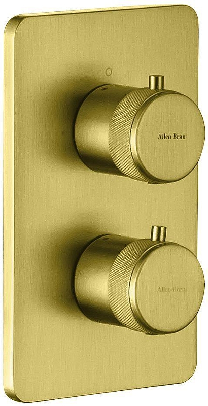 Смеситель для душа Allen Brau Priority 5.31314-GB с термостатом 