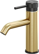 Смеситель для раковины Allen Brau Priority 5.31A01-GB31 цвет Золото Черный