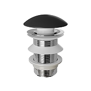 Донный клапан Aqueduto Ralo RAL0140 click-clack цвет Черный матовый