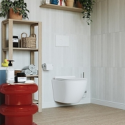 Унитаз Aqueduto Ovo Tornado Daily OVOTD2210 подвесной цвет Белый глянцевый с сиденьем Микролифт-6