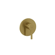 Смеситель для душа Kludi Nova Fonte Pura 20755N015 цвет Золото брашированное