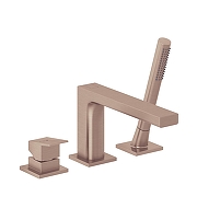 Смеситель на борт ванны Kludi Decus 54448N175 цвет Бронза брашированная