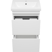 Тумба с раковиной Misty Енисей 50 УТ000009446 Белая-3